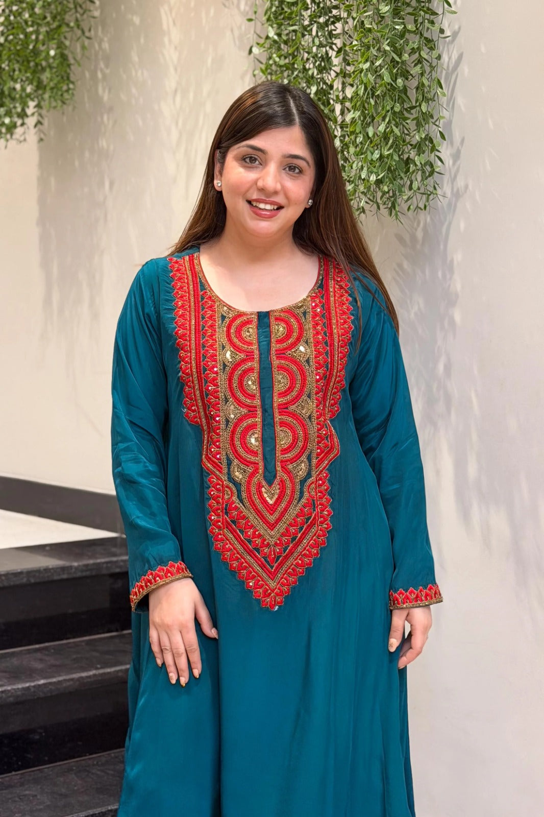 Rama Embroidered Co-Ord Set