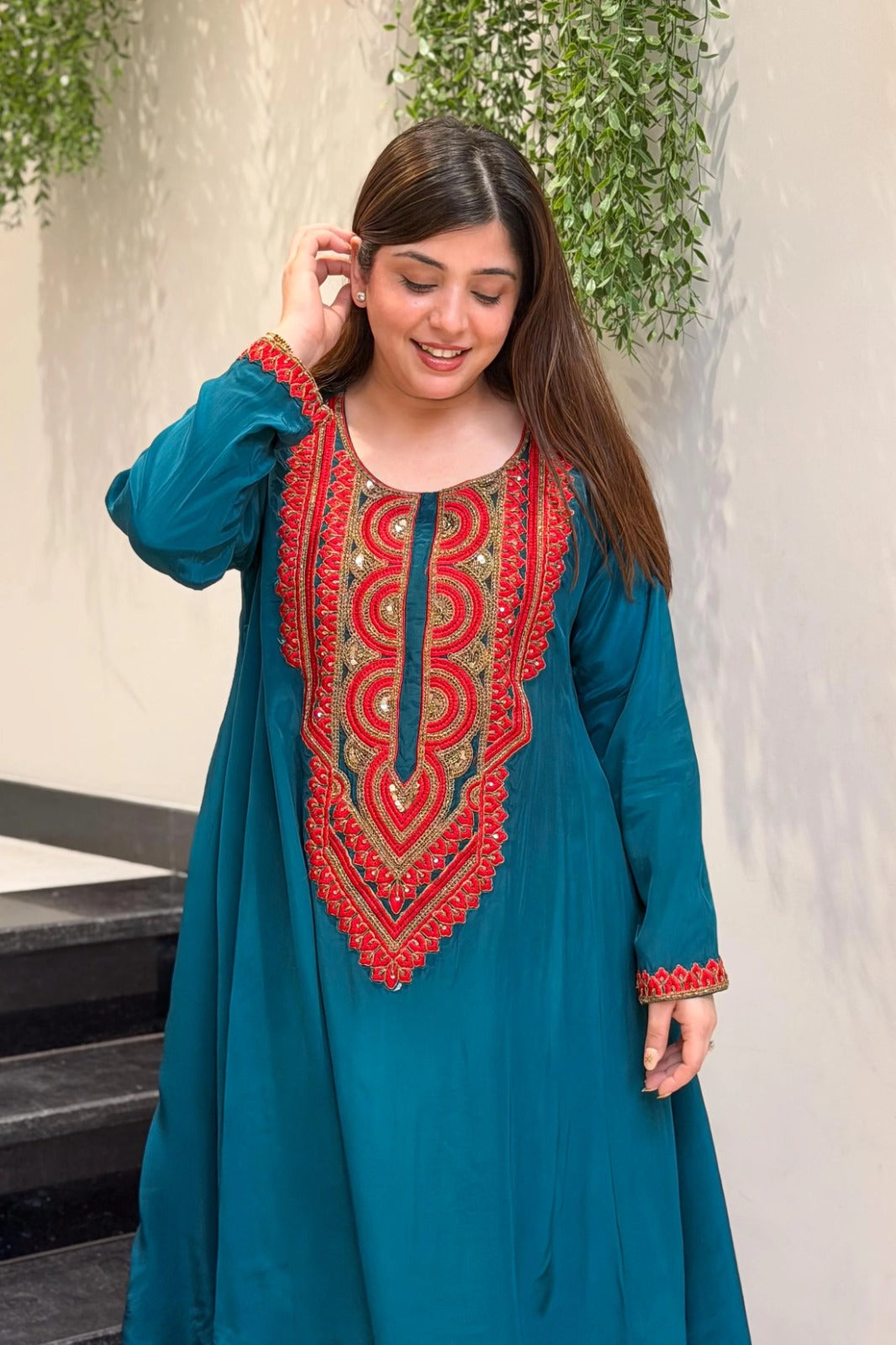 Rama Embroidered Co-Ord Set